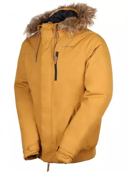Fundango CARBONE Bomber Jacket férfi utcai kabát sárga színben 6