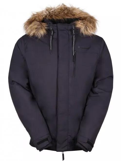 Fundango CARBONE Bomber Jacket férfi utcai kabát fekete színben 5