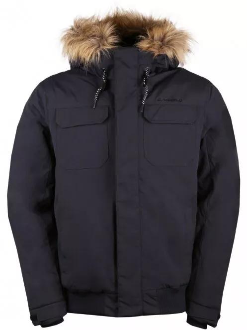 Fundango CARBONE Bomber Jacket férfi utcai kabát fekete színben 8
