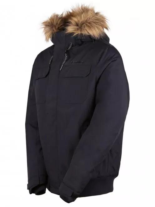 Fundango CARBONE Bomber Jacket férfi utcai kabát fekete színben 9