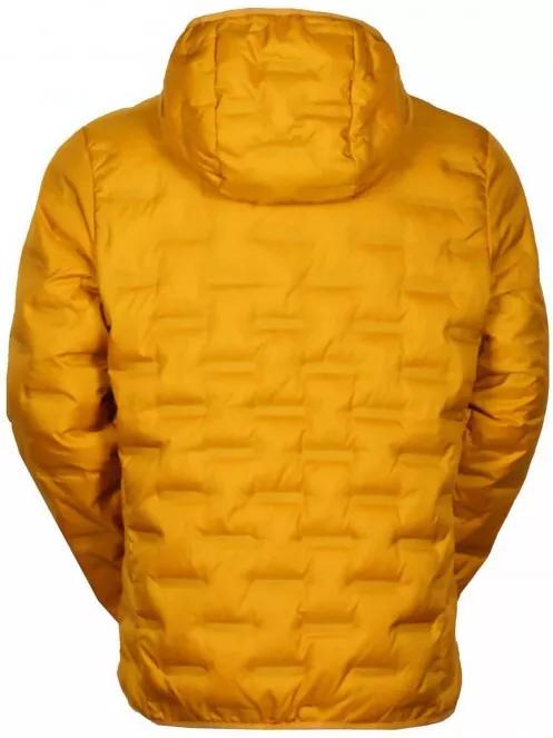 Fundango SMOKE Hooded Down Jacket férfi utcai kabát sárga színben 7