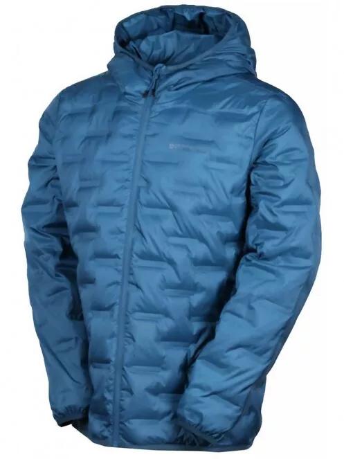 Fundango SMOKE Hooded Down Jacket férfi utcai kabát kék színben 6