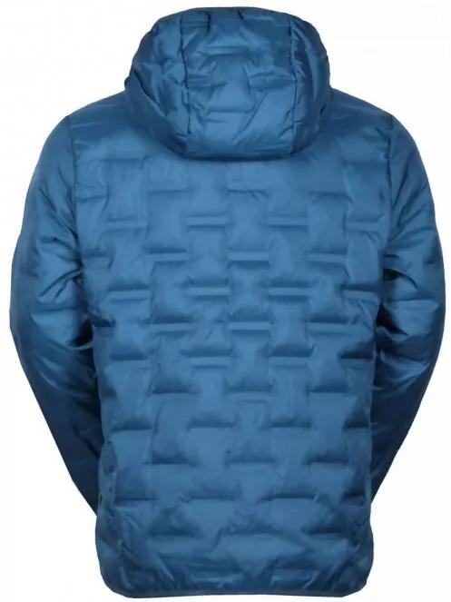 Fundango SMOKE Hooded Down Jacket férfi utcai kabát kék színben 7
