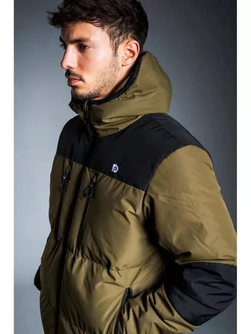 Fundango NAVARRO Padded Jacket férfi utcai kabát oliva színben 4