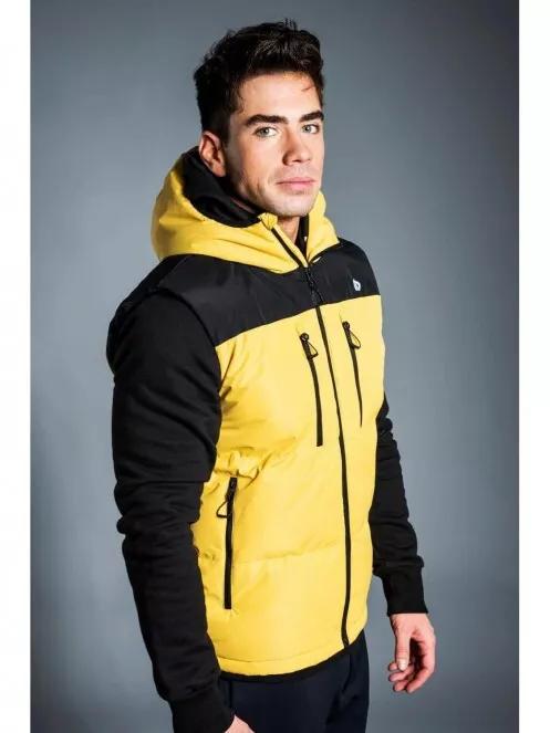 Fundango LAUREL Padded Vest férfi mellény sárga színben 3