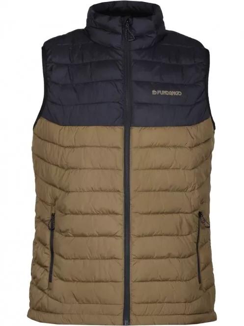 Fundango HOLLOW Padded Vest férfi mellény oliva színben 6