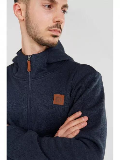 Fundango Obelix Hooded Fleece férfi kapucnis pulóver sötétkék színben 4
