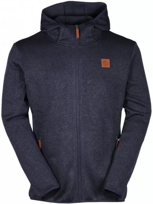 Fundango Obelix Hooded Fleece férfi kapucnis pulóver sötétkék színben 5