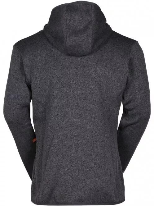 Fundango Obelix Hooded Fleece férfi kapucnis pulóver fekete színben 6