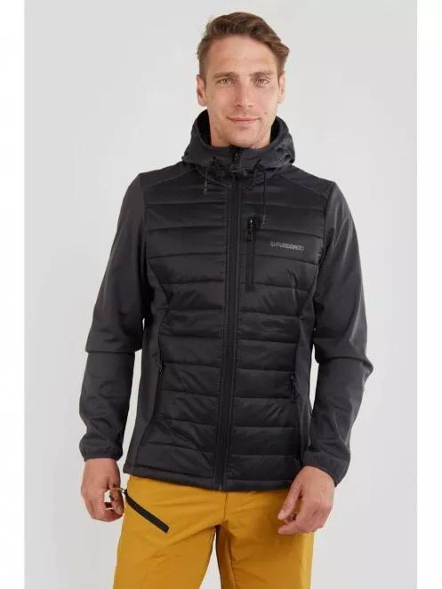 Fundango Vermont Jacket férfi softshell kabát fekete színben 2