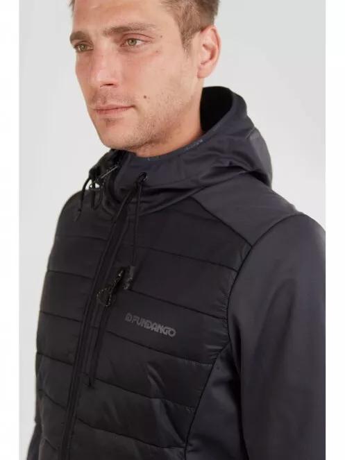 Fundango Vermont Jacket férfi softshell kabát fekete színben 5