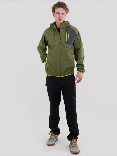 Fundango Alloy Hooded Softshell férfi softshell kabát oliva színben 5