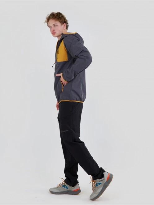 Fundango Alloy Hooded Softshell férfi softshell kabát szürke színben 4