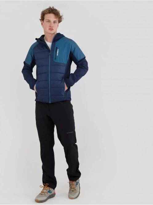 Fundango Gaara Hybrid jacket férfi softshell kabát sötétkék színben 4