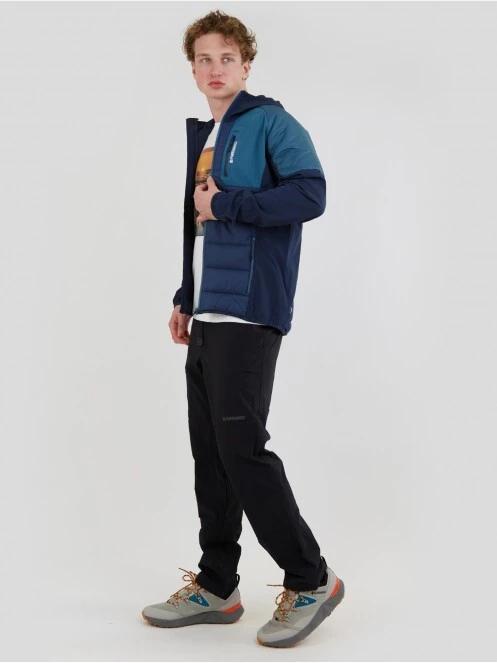 Fundango Gaara Hybrid jacket férfi softshell kabát sötétkék színben 5