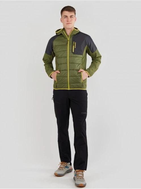 Fundango Gaara Hybrid jacket férfi softshell kabát oliva színben 5