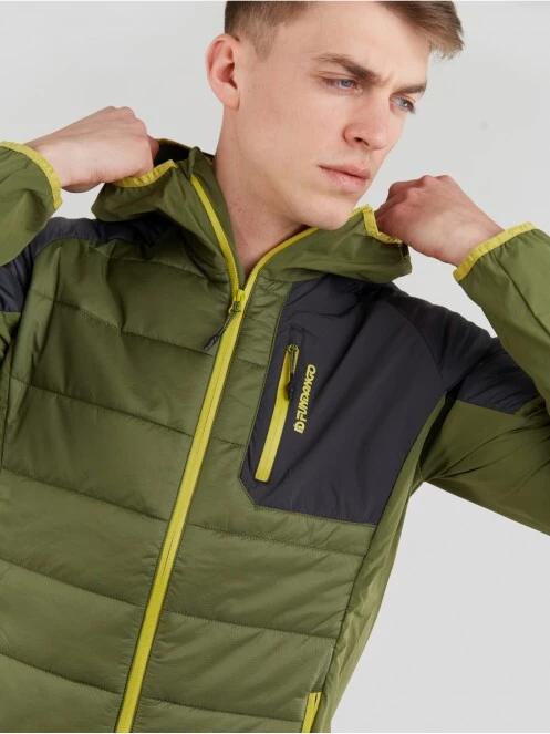 Fundango Gaara Hybrid jacket férfi softshell kabát oliva színben 6