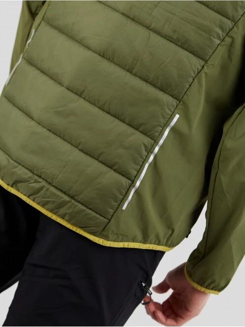 Fundango Gaara Hybrid jacket férfi softshell kabát oliva színben 8