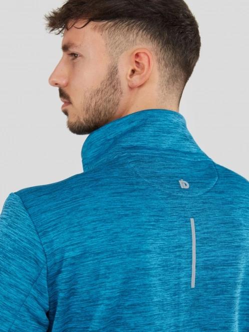 Fundango Jefferson Fleece Jacket férfi polár pulóver kék színben 6