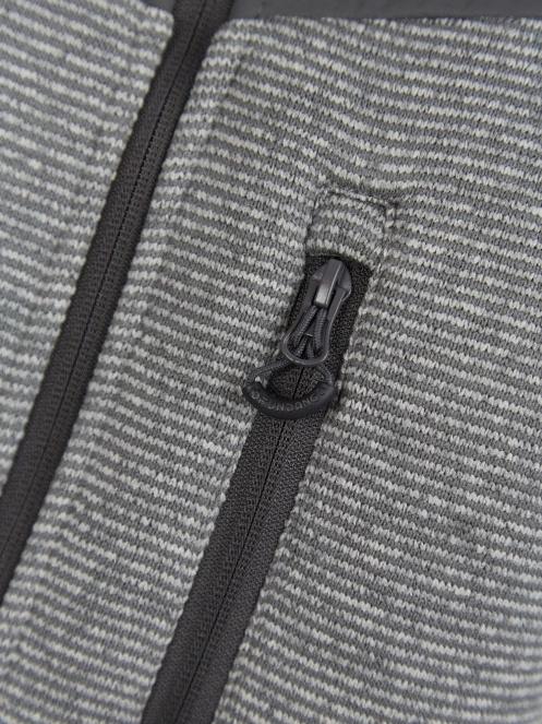 Fundango Ashford Insulated Fleece Jacket férfi polár pulóver szürke színben 7