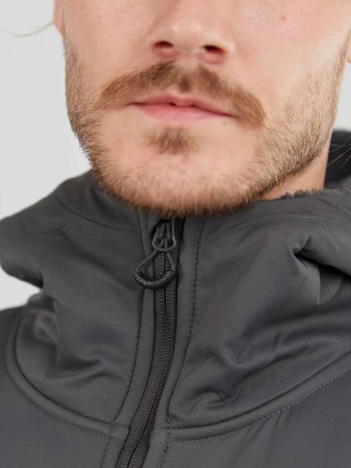 Fundango Ashford Insulated Fleece Jacket férfi polár pulóver szürke színben 8