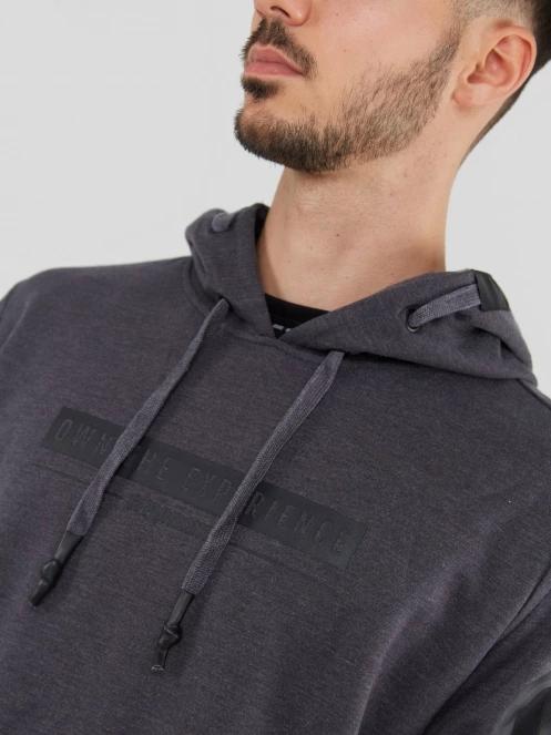 Fundango Force Tech Pullover férfi pulóver szürke színben 5