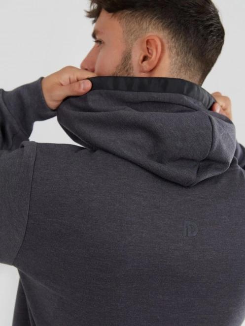 Fundango Force Tech Pullover férfi pulóver szürke színben 7