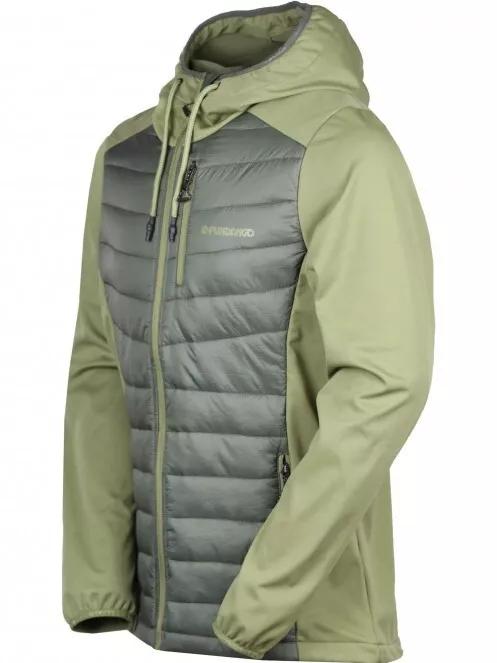 Fundango Vermont Hybrid Jacket férfi softshell kabát oliva színben 6