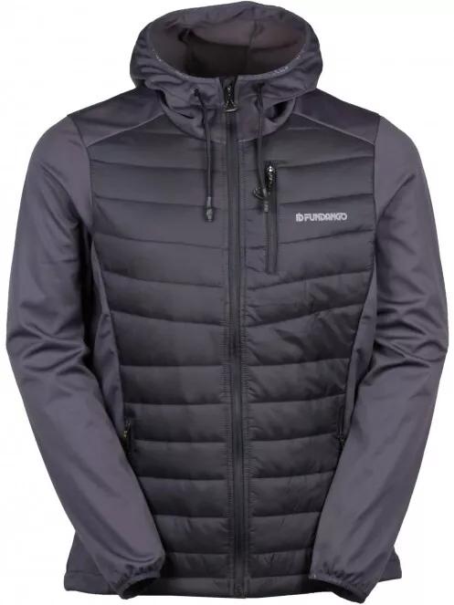 Fundango Vermont Hybrid Jacket férfi softshell kabát fekete színben 5