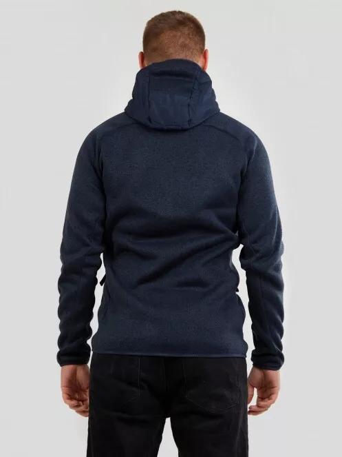 Fundango Obsidian Hybrid Jacket férfi utcai kabát kék színben 3
