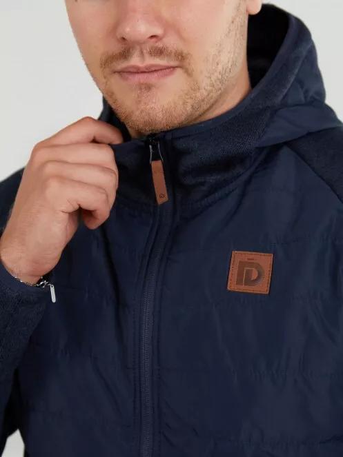 Fundango Obsidian Hybrid Jacket férfi utcai kabát kék színben 4