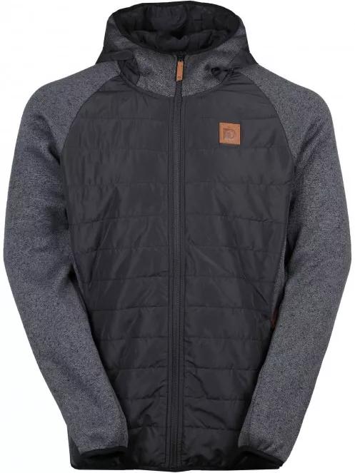 Fundango Obsidian Hybrid Jacket férfi utcai kabát fekete színben 6