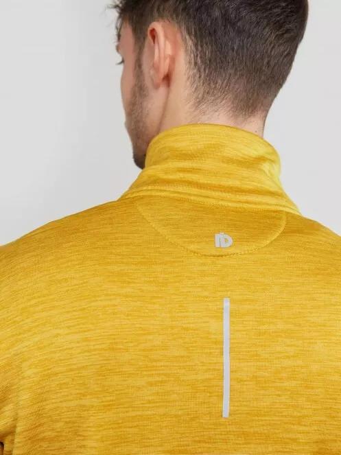 Fundango Jefferson Fleece Jacket férfi polár pulóver sárga színben 6
