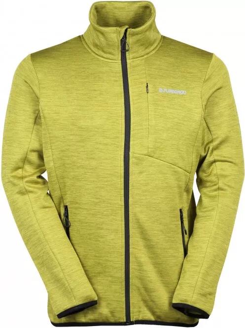 Fundango Jefferson Fleece Jacket férfi polár pulóver zöld színben 4