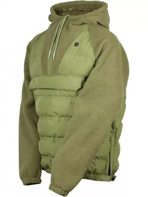 Fundango Mongrel Hybrid Jacket férfi utcai kabát oliva színben 7