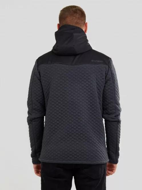 Fundango Ashford Insulated Fleece Jacket férfi utcai kabát fekete színben 3