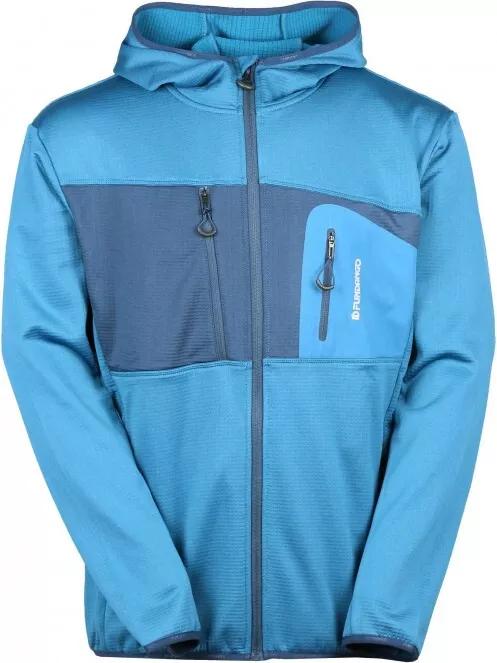 Fundango FOX Hybrid Jacket férfi polár pulóver világoskék színben 6