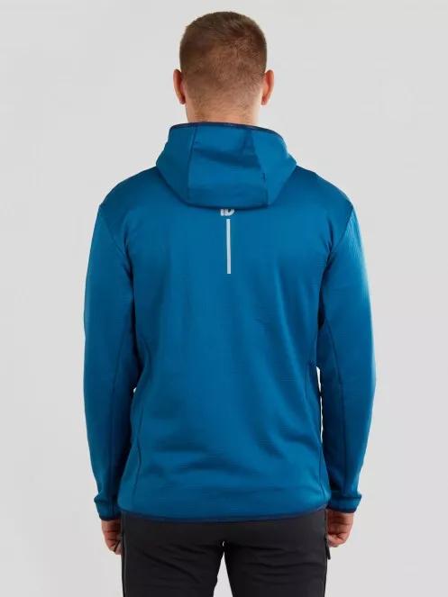 Fundango FOX Hybrid Jacket férfi polár pulóver világoskék színben 3