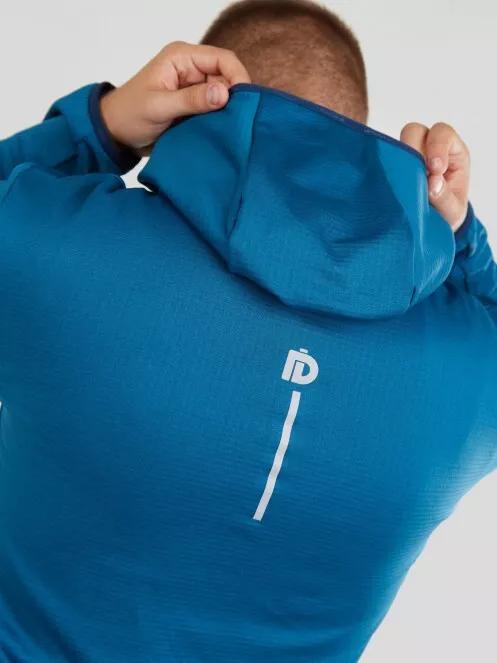 Fundango FOX Hybrid Jacket férfi polár pulóver világoskék színben 5