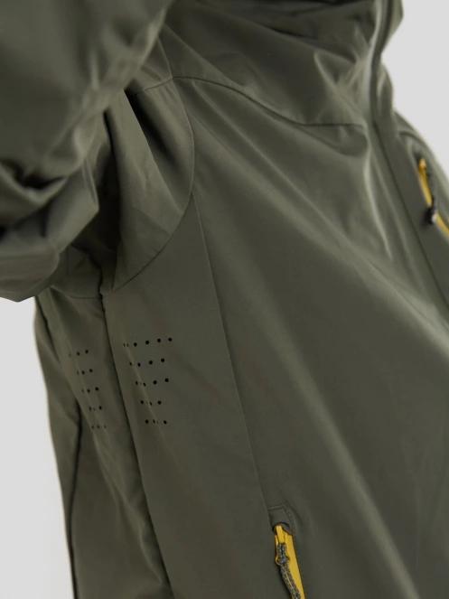 Fundango Alloy Hooded Softshell férfi softshell kabát zöld színben 8