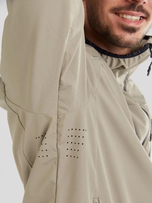 Fundango Alloy Hooded Softshell férfi softshell kabát homok színben 7