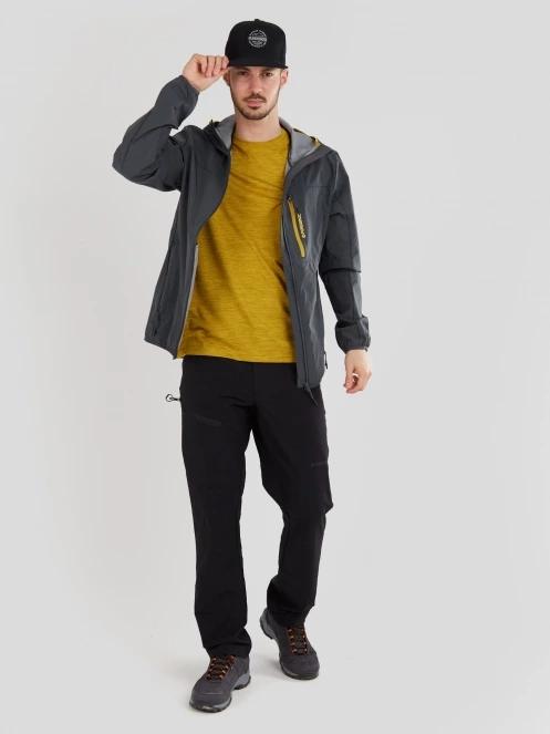 Fundango Alloy Hooded Softshell férfi softshell kabát szürke színben 4
