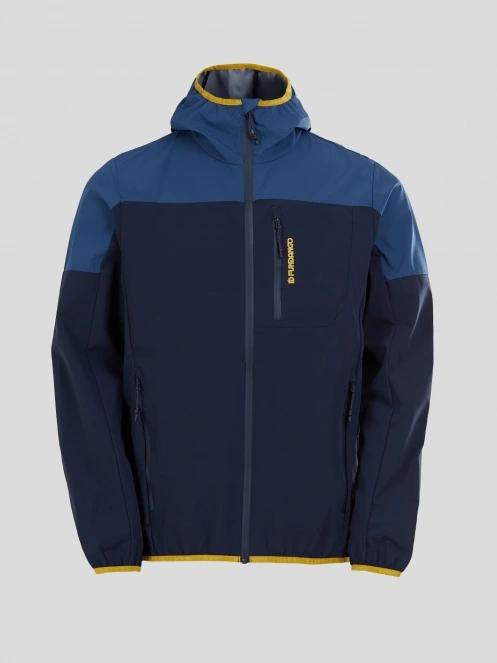 Fundango Alloy Hooded Softshell férfi softshell kabát sötétkék színben 8