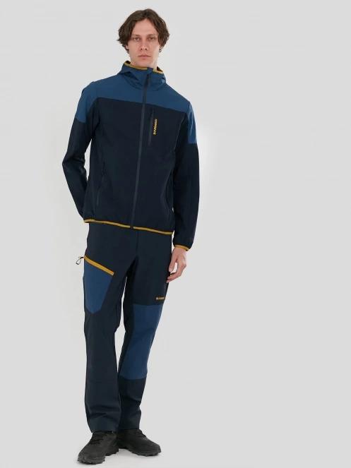 Fundango Alloy Hooded Softshell férfi softshell kabát sötétkék színben 4