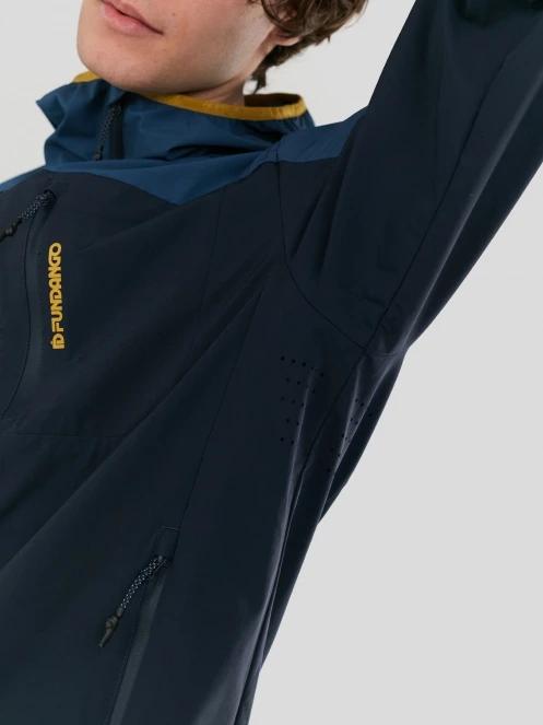 Fundango Alloy Hooded Softshell férfi softshell kabát sötétkék színben 5