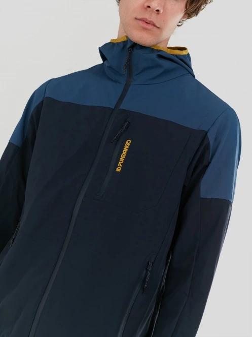 Fundango Alloy Hooded Softshell férfi softshell kabát sötétkék színben 7