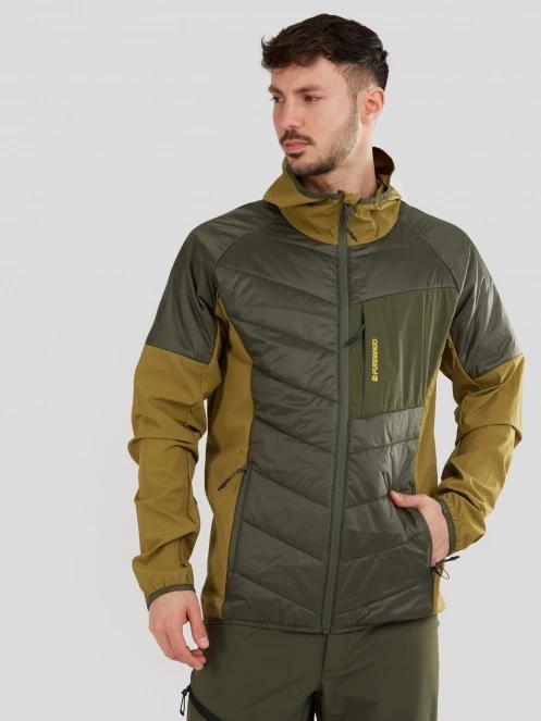 Fundango Gaara Hybrid Jacket férfi softshell kabát zöld színben 5