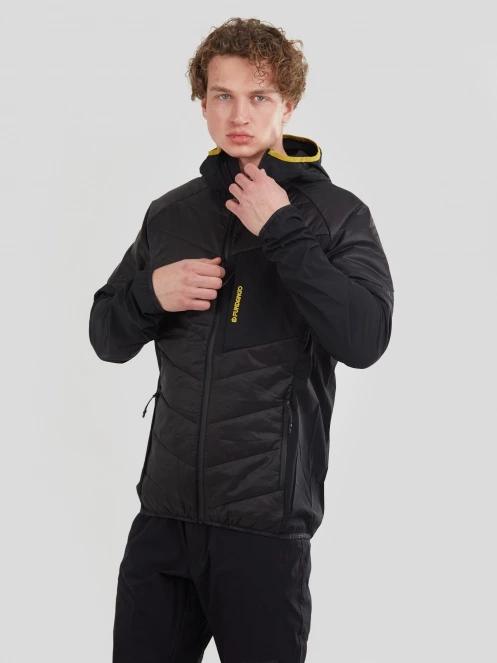 Fundango Gaara Hybrid Jacket férfi softshell kabát fekete színben 2