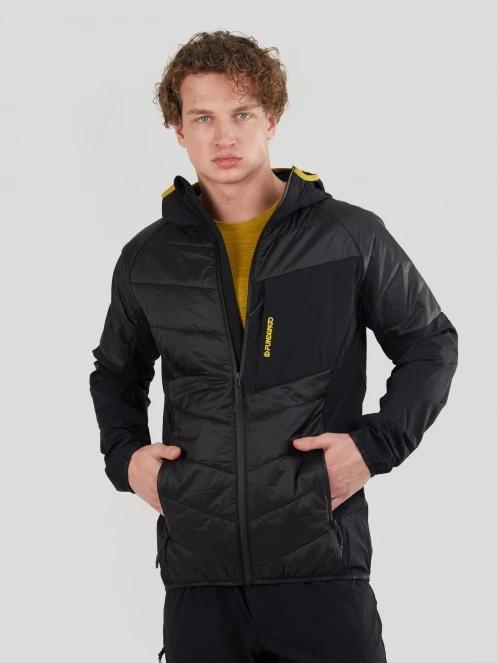Fundango Gaara Hybrid Jacket férfi softshell kabát fekete színben 5