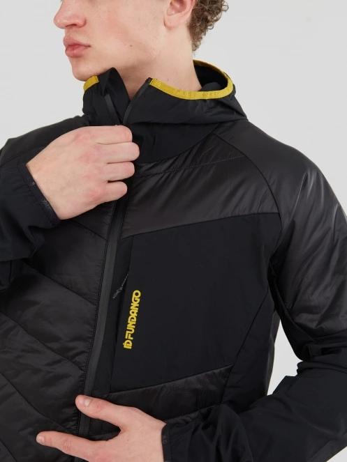 Fundango Gaara Hybrid Jacket férfi softshell kabát fekete színben 6